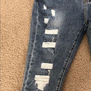 Farfallina gold Italy | Jeans | Nwot 314 Distressed Farfallina Jeans Italy  | Poshmark